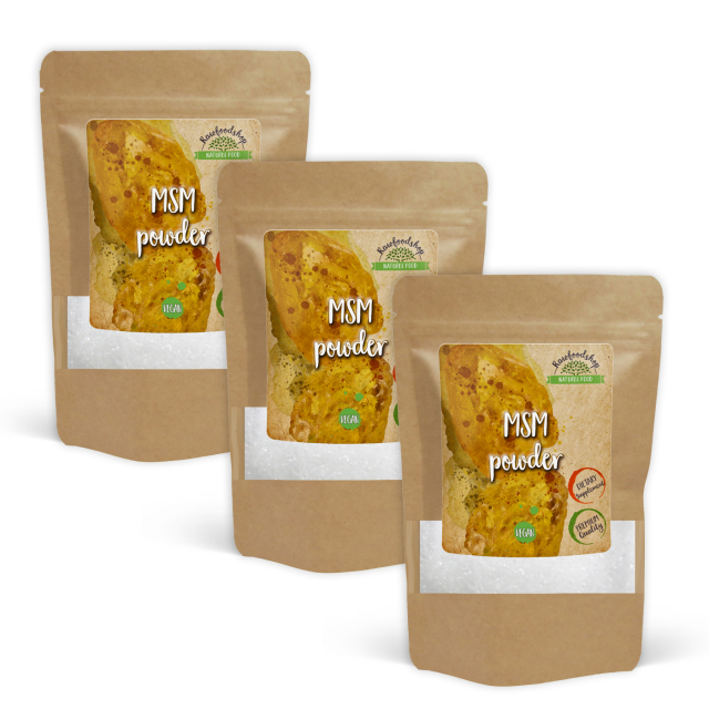 MSM Pulver 500g x 3 pakker