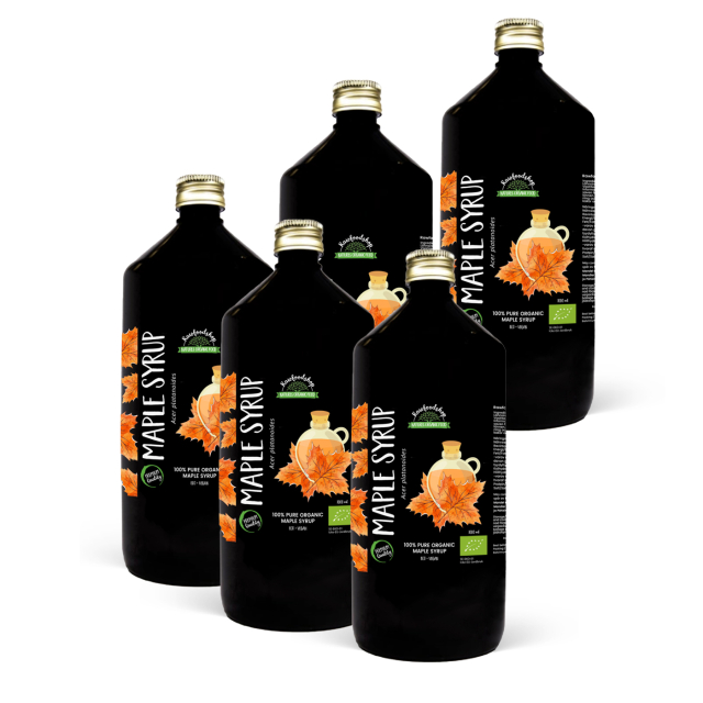Ahornsirup ØKO 1L x 5 flasker