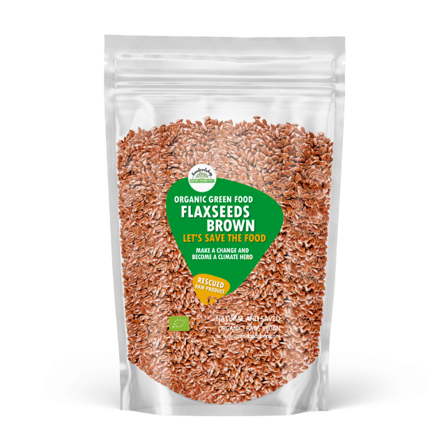 Hørfrøn Brune ØKO 1kg