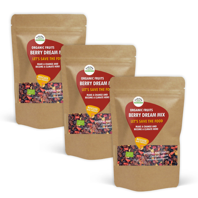 Berry Dream Mix ØKO 1kg x 3 pakker