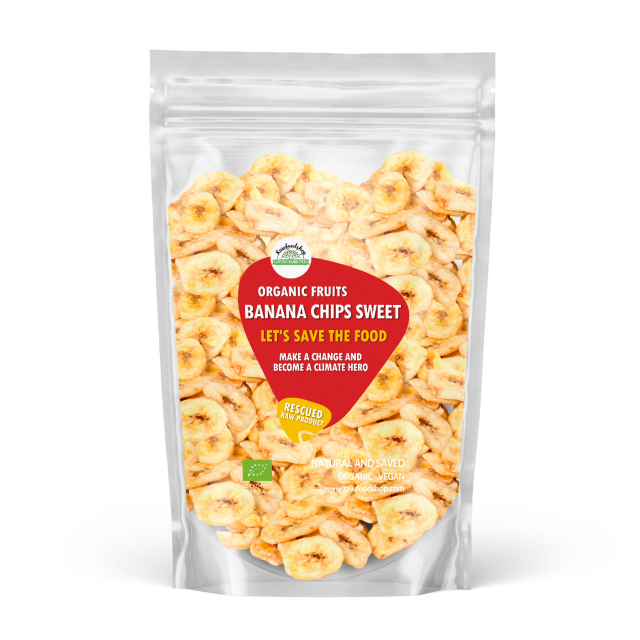 Bananchips Søde ØKO 500g