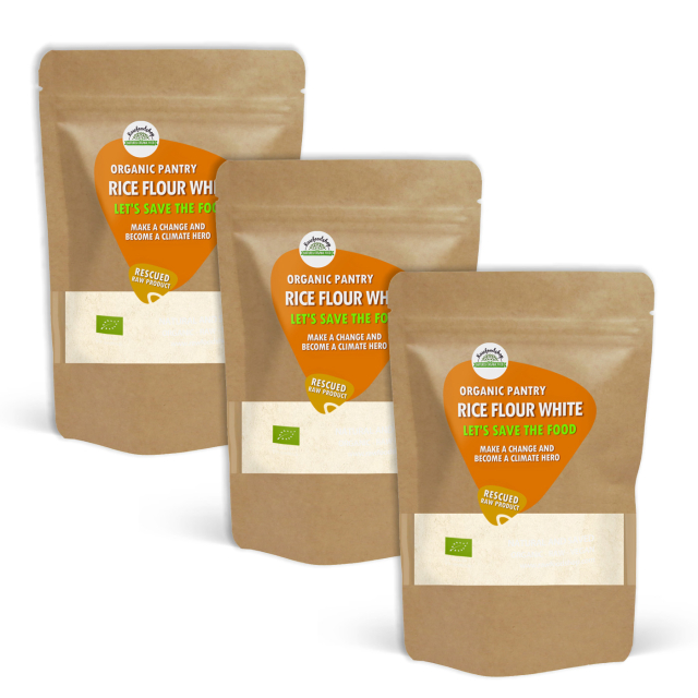 Rismel Hvidt ØKO 1kg x 3 pakker