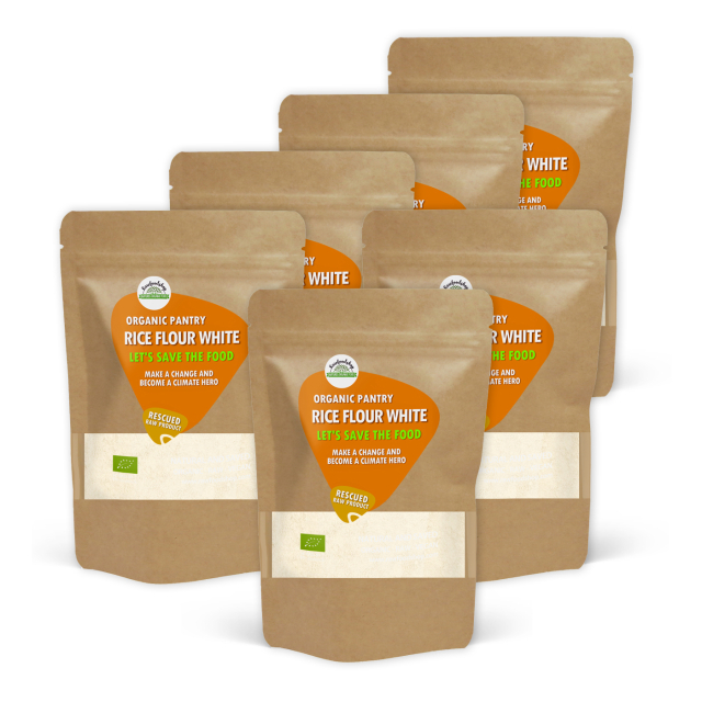 Rismel Hvidt ØKO 1kg x 6 pakker