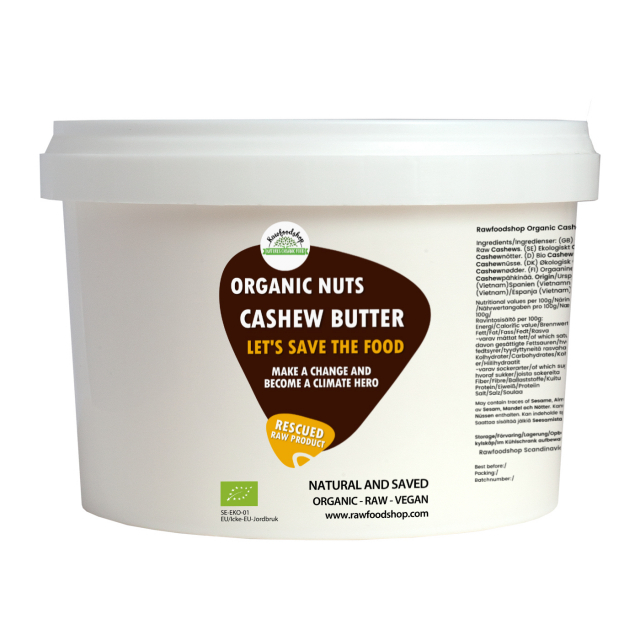 Cashewnøddesmør RAW ØKO 500g
