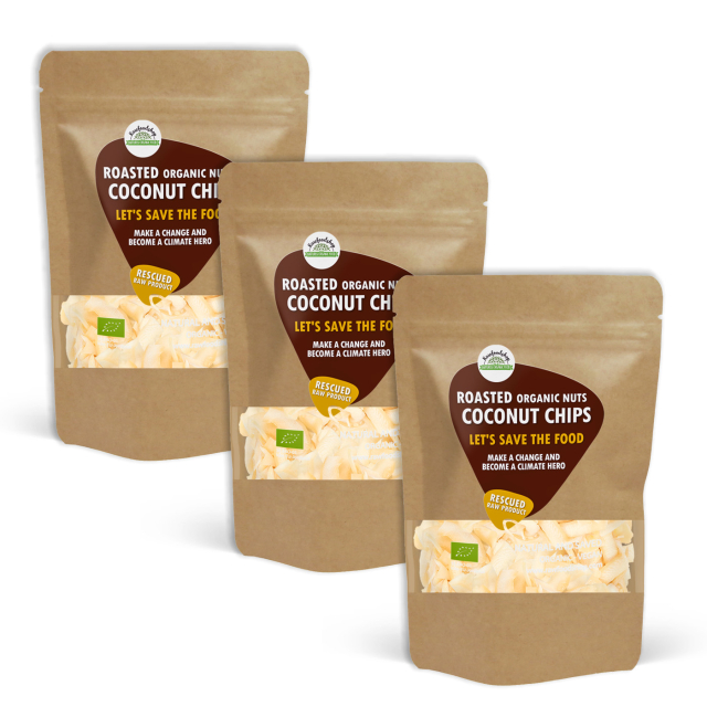 Kokoschips Ristede ØKO 500g x 3 pakker