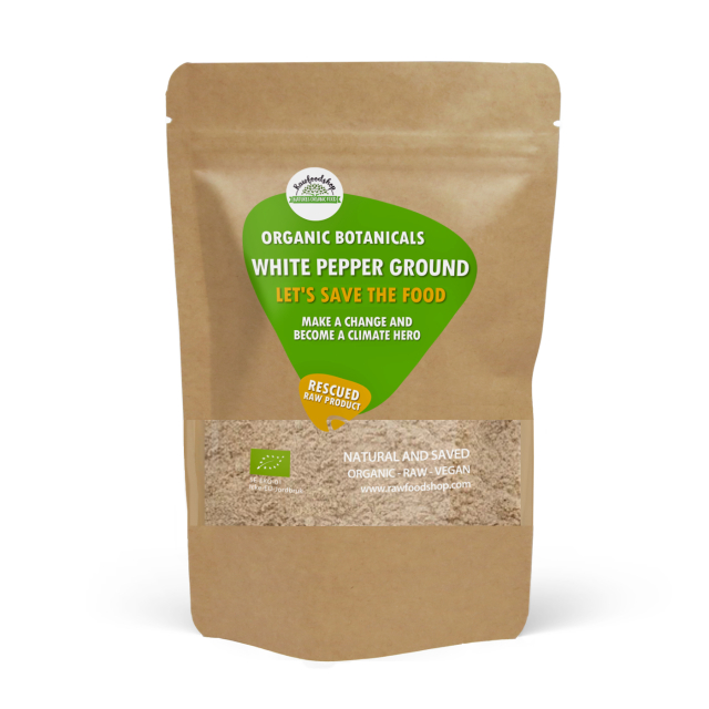 Hvid Peber Malet ØKO 500g