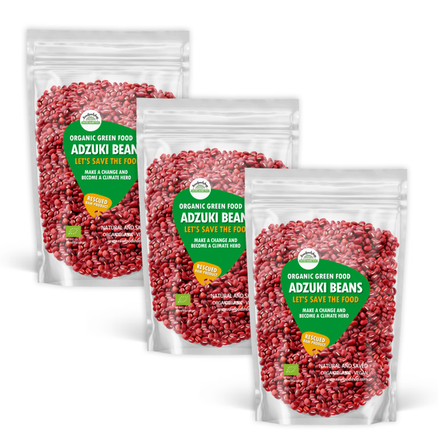 Adzuki bønner ØKO 1kg x 3 pakker