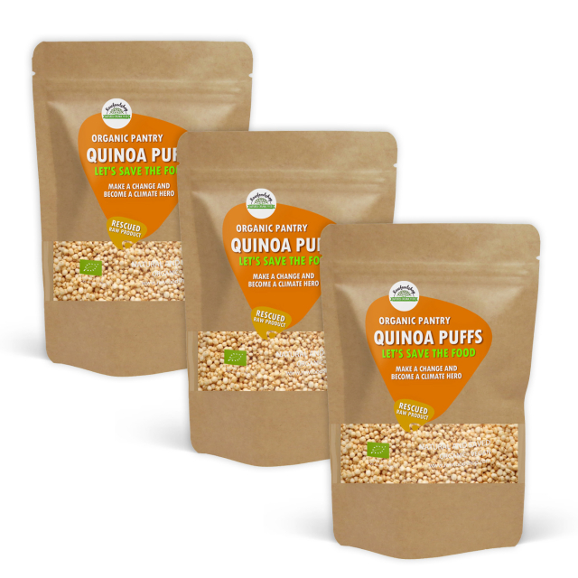 Puffet Quinoa ØKO 500g x 3 pakker
