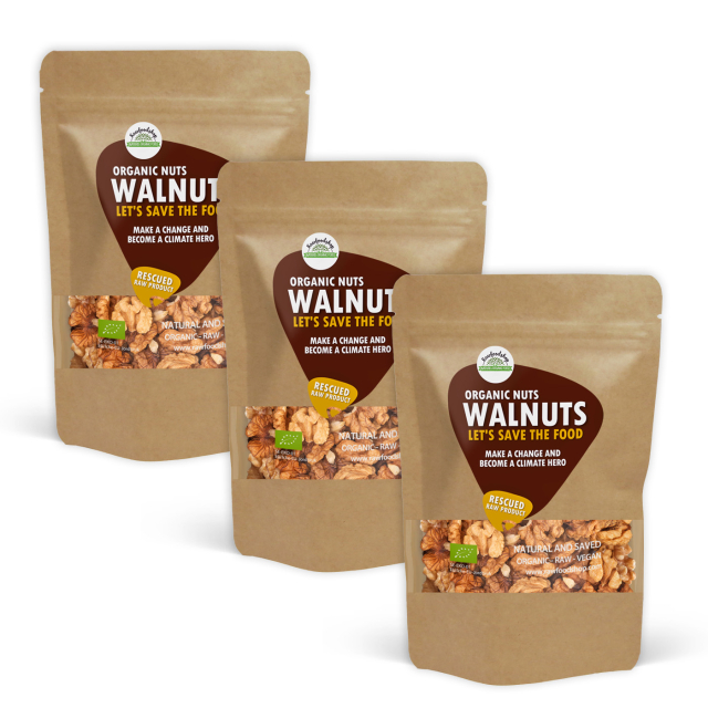 Valnødder RAW ØKO 750g x 3 pakker