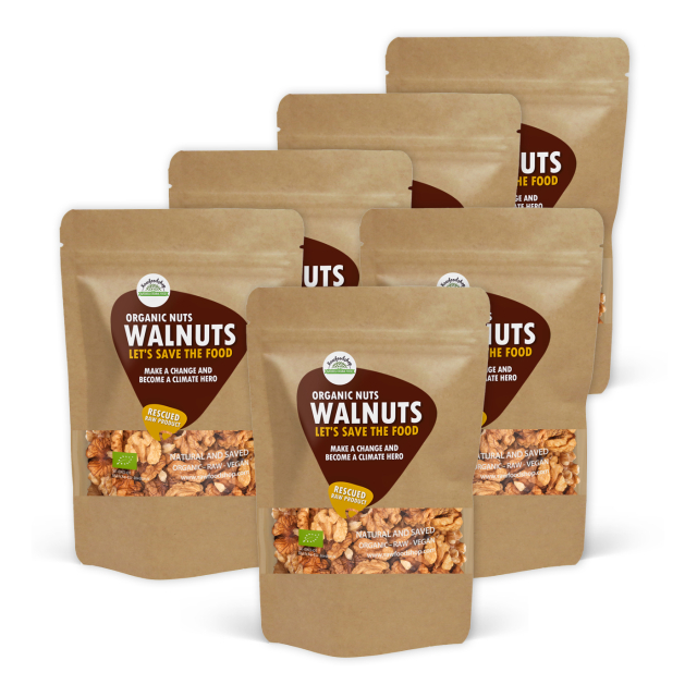 Valnødder RAW ØKO 750g x 6 pakker