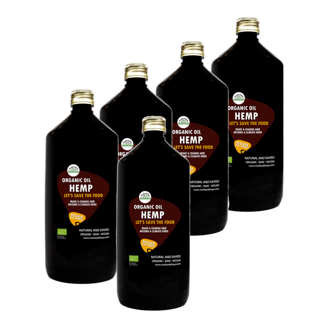 Hampeolie ØKO 1000 ml 5stk