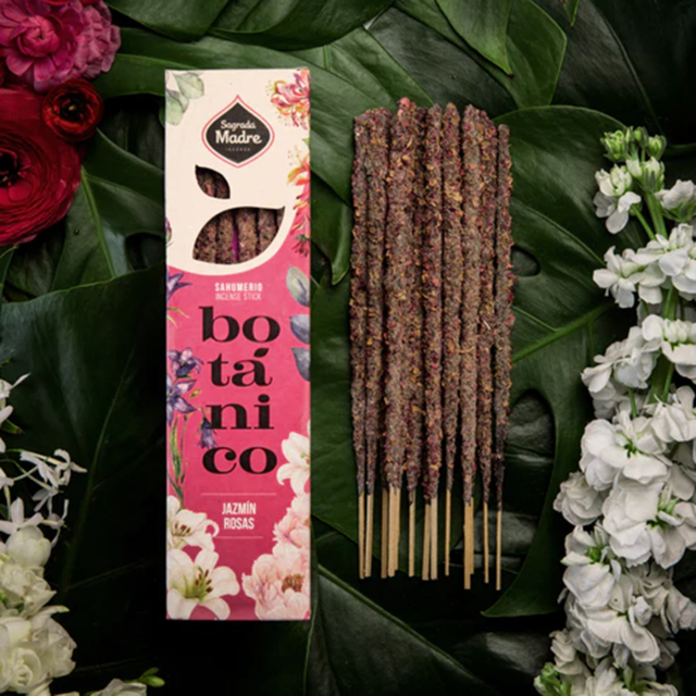 Røgelse Botanico Jasmin & Roser 6stk