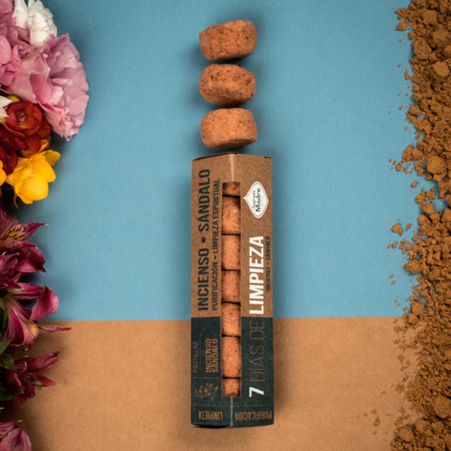Røgelsespukke Limpieza Frankincense & Sandeltræ 7stk