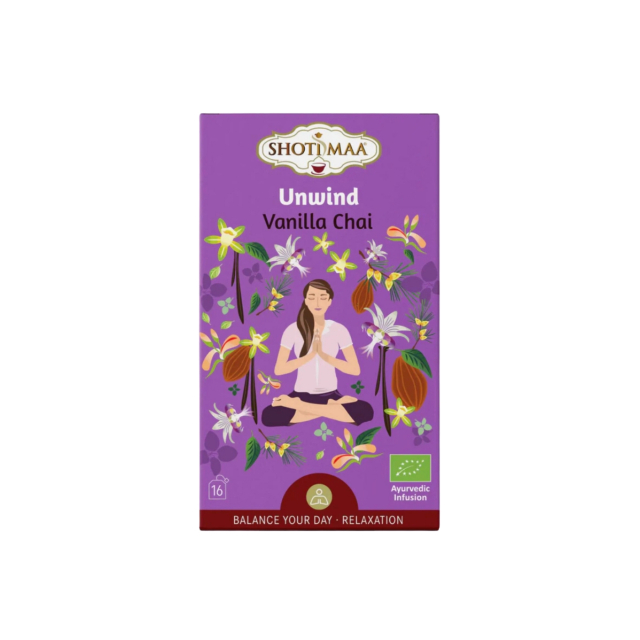 Chai Vanilje Urtete ØKO 16 x 2g