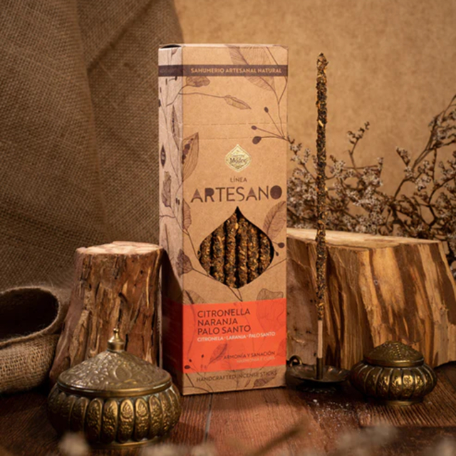 Røgelse Citronella, Appelsin & Palo Santo 30stk