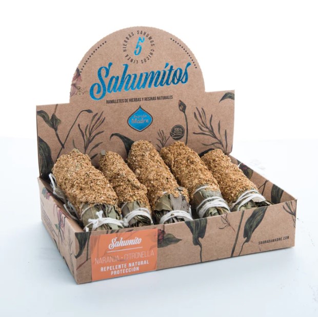 Sahumitos Urtebundter Orange & Citronella 5 stk