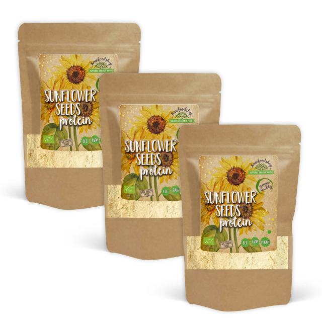 Solsikkefrøprotein ØKO 500g x 3 pakker