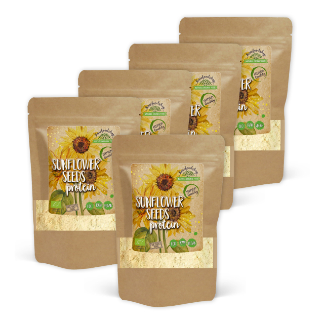 Solsikkefrøprotein ØKO 500g x 5 pakker