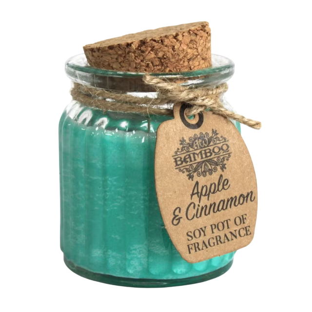 Duftlys Æble & Kanel 60g