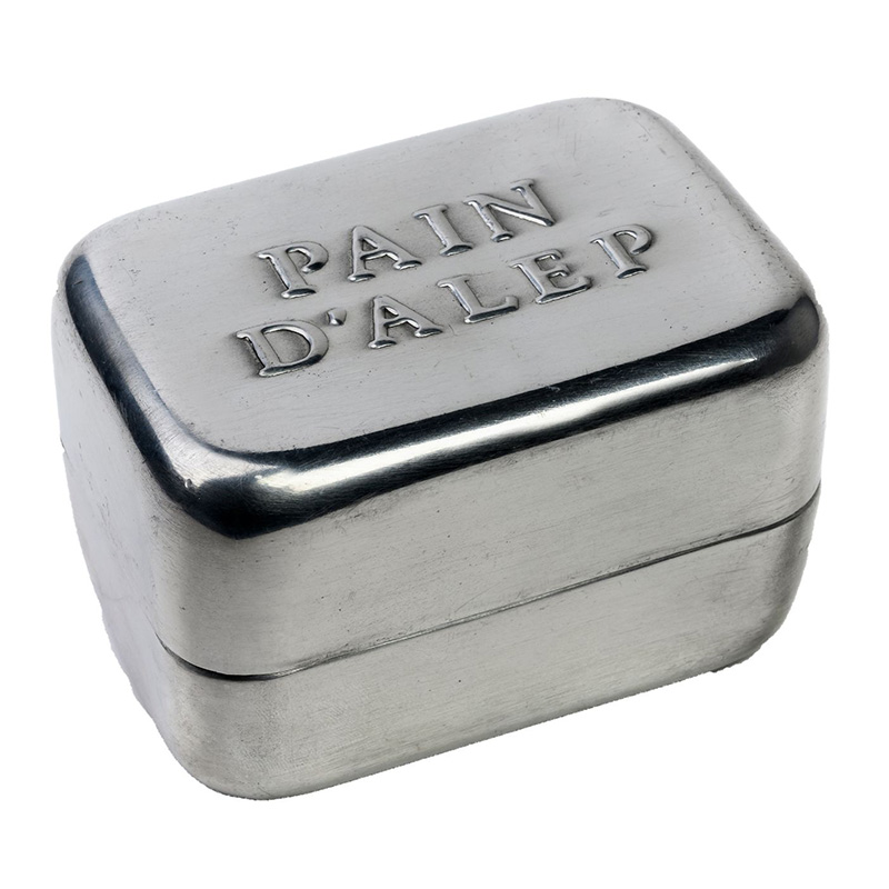 Sæbeæske Aluminium 10x7x6cm