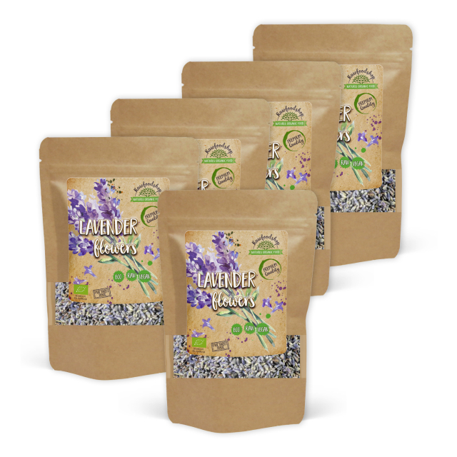 Lavendelblomster ØKO 50g x 5 pakker