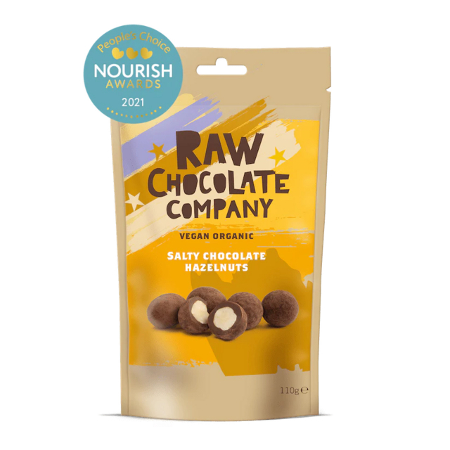 Salty Chocolate Hazelnuts ØKO 100g