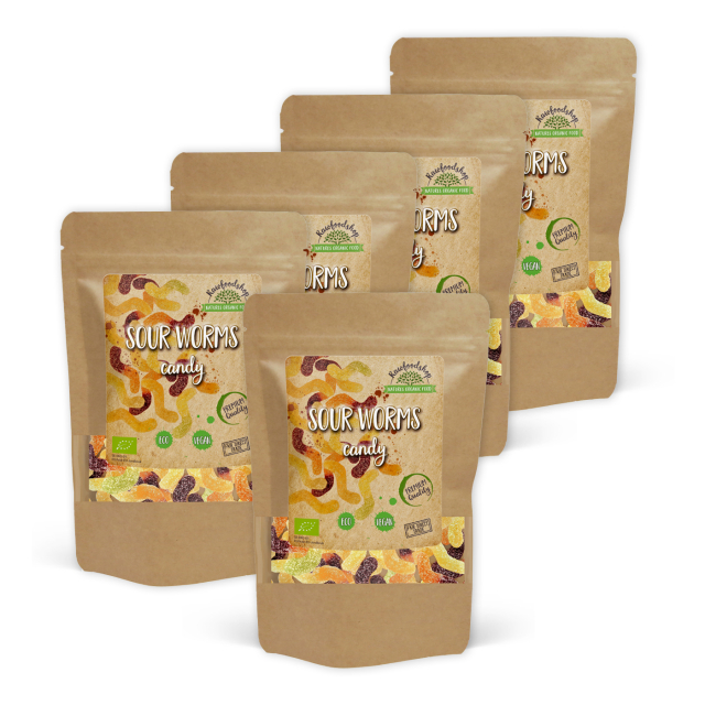 Sure Orme Slik ØKO 100g x 5 pakker