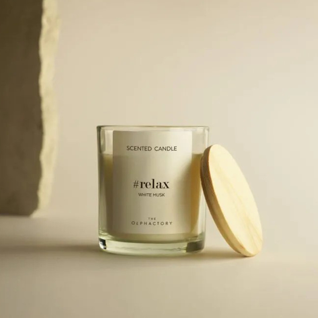 Duftlys White Musk 200g
