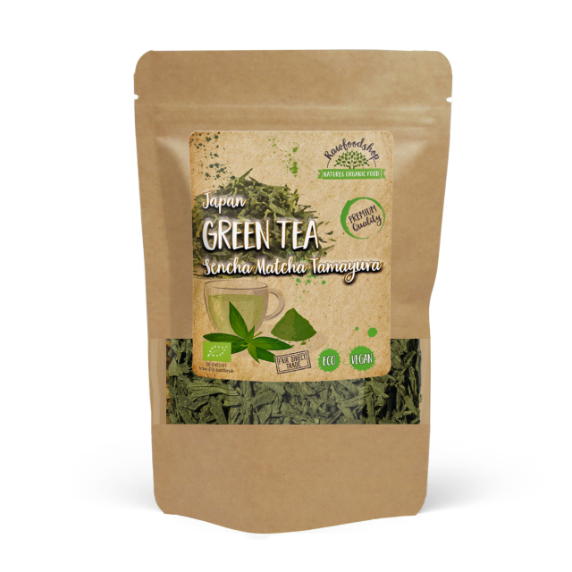 Grøn te Sencha Matcha Tamayura ØKO