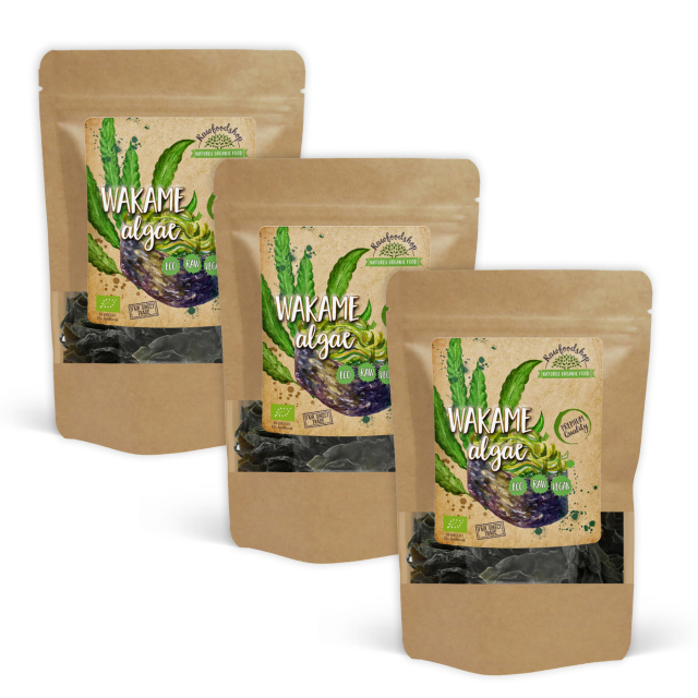Wakame Tang ØKO 125g x 3 pakker