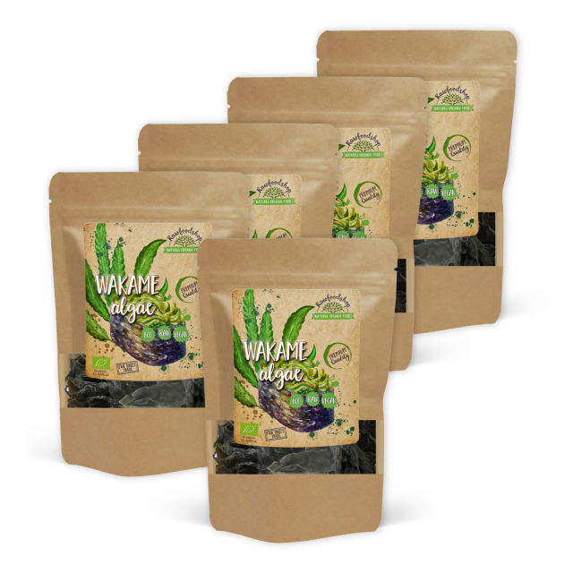 Wakame Tang ØKO 125g x 5 pakker