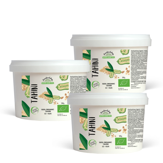 Tahini ØKO 500g x 3 pakker