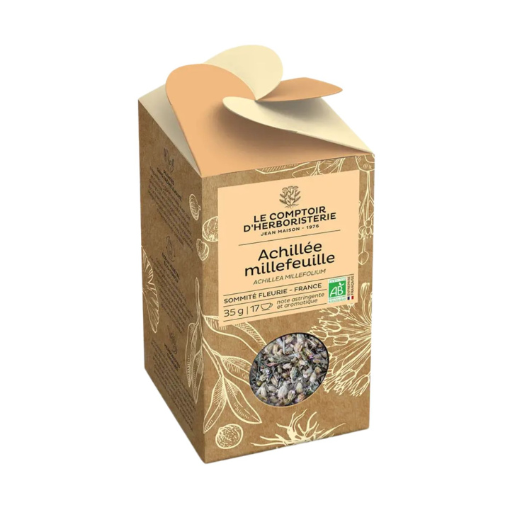 Teinfusion Achillea Røllike ØKO 35g i gruppen Råvarer & Drikke / Drikkevarer / Te hos Rawfoodshop Scandinavia AB (0102_TM_1)