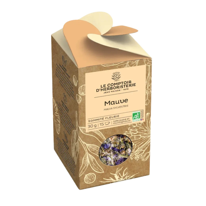 Teinfusion Kattemalva Blomstrende Toppe ØKO 30g i gruppen Råvarer & Drikke / Drikkevarer / Te hos Rawfoodshop Scandinavia AB (0291_TM_1)