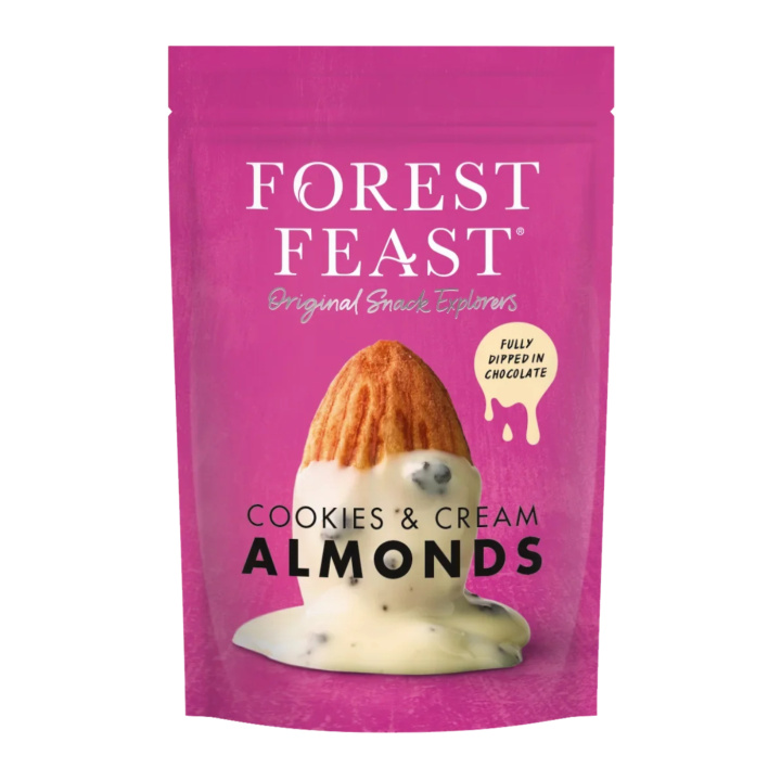 Mandler Cookies and Cream 120g i gruppen Råvarer & Drikke / Slik & Chokolade / Snacks hos Rawfoodshop Scandinavia AB (05191)