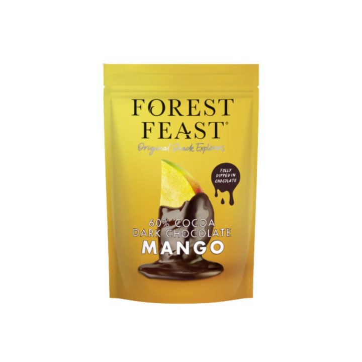 Mango i Mørk Chokolade 100g i gruppen Råvarer & Drikke / Frugt & Frugtpulver / Mango hos Rawfoodshop Scandinavia AB (05423)