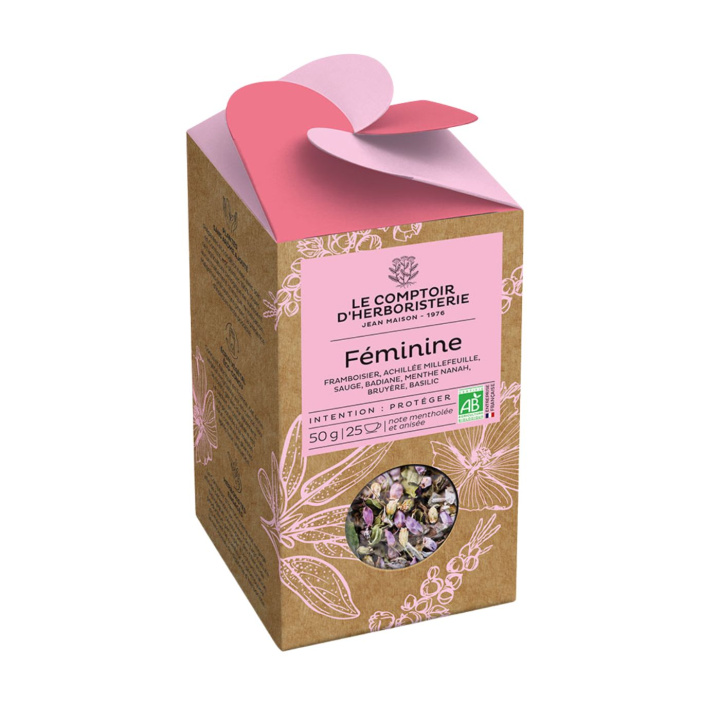 Teinfusion Feminine ØKO 20x2,4g i gruppen Råvarer & Drikke / Drikkevarer / Te hos Rawfoodshop Scandinavia AB (0546_TM)