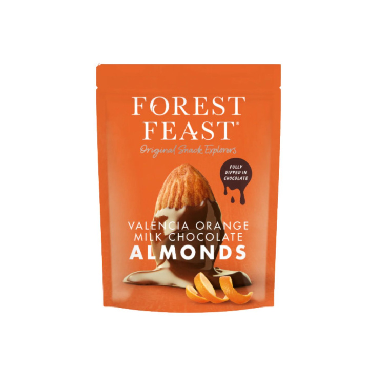 Mandler i Chokolade & Appelsin 120g i gruppen Råvarer & Drikke / Nødder / Mandel hos Rawfoodshop Scandinavia AB (05815)