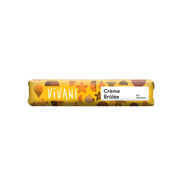 Vivani Crème Brûlée ØKO 40 g i gruppen Råvarer & Drikke / Slik & Chokolade hos Rawfoodshop Scandinavia AB (100068)