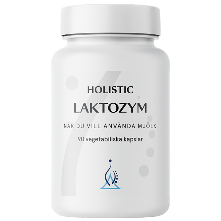 Holistic Laktozym 90kaps i gruppen Kosttilskud / Andre kosttilskud / Enzymer hos Rawfoodshop Scandinavia AB (1026)