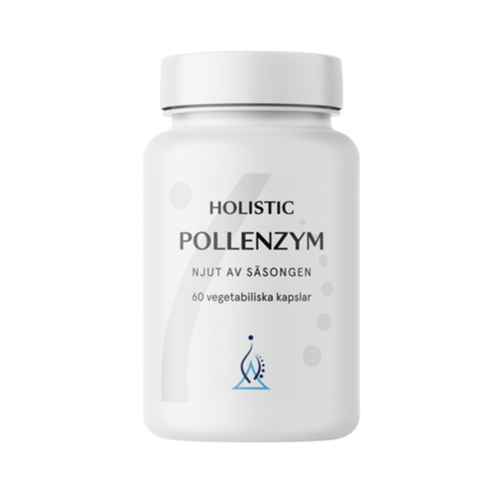 Holistic Pollenzym 60kaps i gruppen Kosttilskud / Andre kosttilskud / Enzymer hos Rawfoodshop Scandinavia AB (10350)