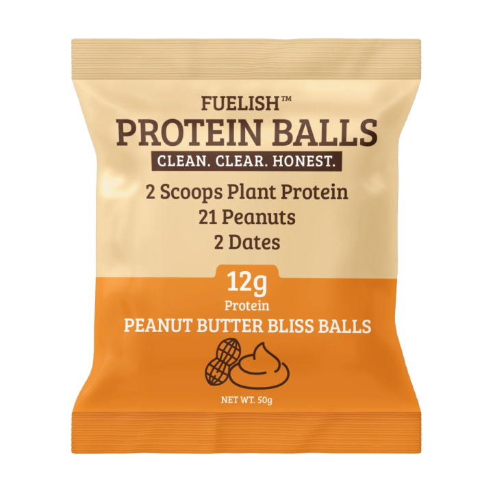 Peanutbutter Balls 50g i gruppen Råvarer & Drikke / Slik & Chokolade / Chokolade og Bars hos Rawfoodshop Scandinavia AB (105)