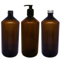 PET-flaske Brun 1000ml