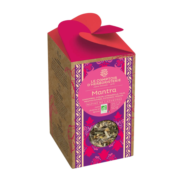 Teinfusion Mantra ØKO 50g i gruppen Råvarer & Drikke / Drikkevarer / Te hos Rawfoodshop Scandinavia AB (13178)