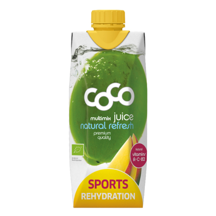 Kokosvand Rehydrering ØKO 500 ml i gruppen Råvarer & Drikke / Drikkevarer / Kokosvand hos Rawfoodshop Scandinavia AB (13666)