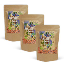Hørfrøn Brune ØKO 1kg x 3 pakker