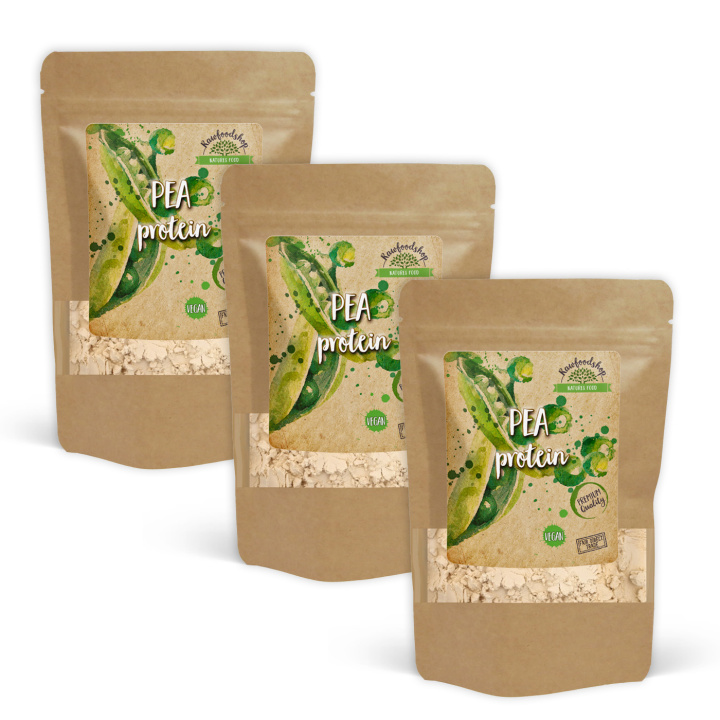 Ærteprotein 1kg x 3 pakker i gruppen Råvarer & Drikke / Helsekost / Proteinpulver hos Rawfoodshop Scandinavia AB (150141-SET3)