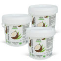 Kokosolie Smag & Duftfri ØKO 1000ml x 3 dåser