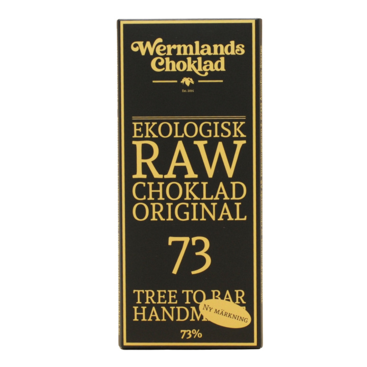 Wermlandschoklad Original 73% ØKO 50g i gruppen Råvarer & Drikke / Slik & Chokolade / Chokolade og Bars hos Rawfoodshop Scandinavia AB (1809X10)