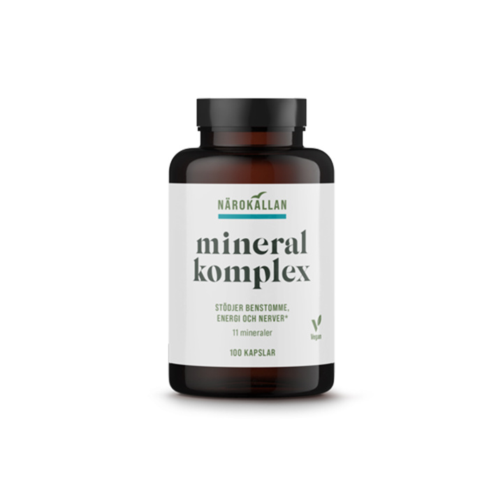 Mineral Komplex 100 Kaps i gruppen Kosttilskud / Mineraler / Mineralkompleks hos Rawfoodshop Scandinavia AB (1809)